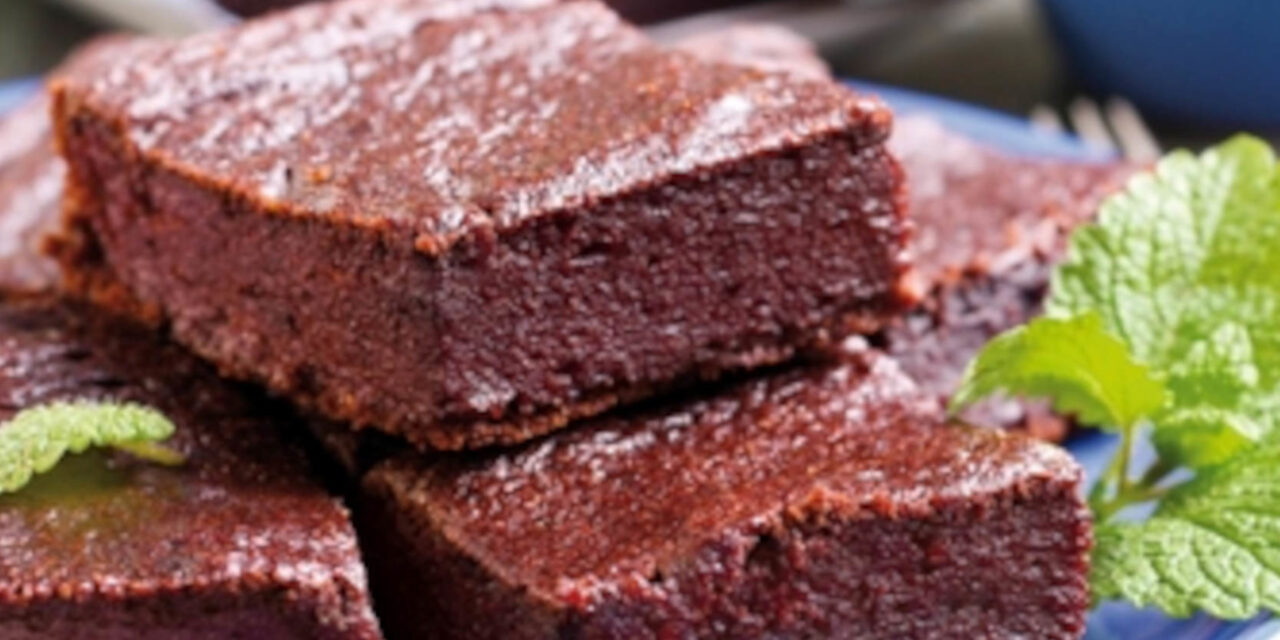Originální brownie s červenou řepou
